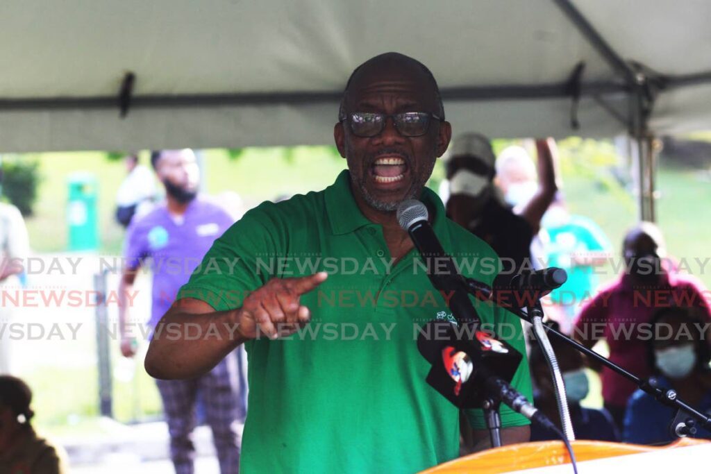 President of the Public Services Association (PSA) Leroy Baptiste. - File photo by Lincoln Holder