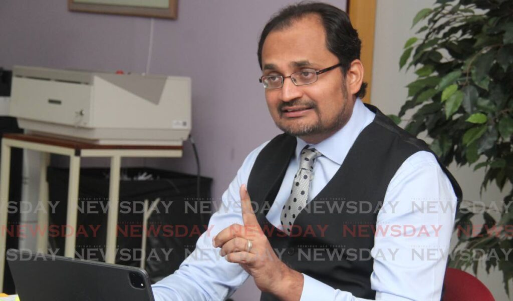 Chaguanas West MP Dinesh Rambally. - File photo by Ayanna Kinsale