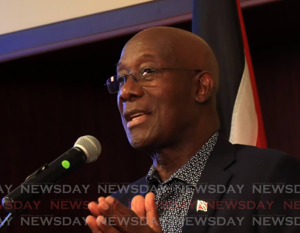 Prime Minister Dr Rowley - Photo by Roger Jacob 