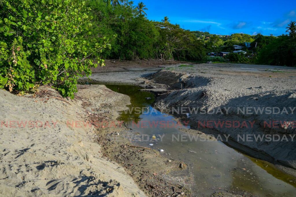 Excavation works near Turtle Beach, Tobago. - Visual Styles