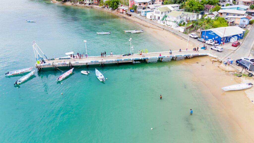 The Charlotteville jetty. - 
 File photo courtesy DIQUD