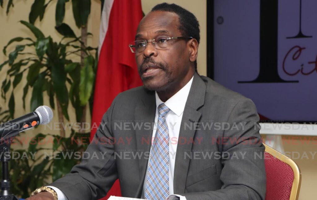 National Security Minister Fitzgerald Hinds. - File photo by Angelo Marcelle