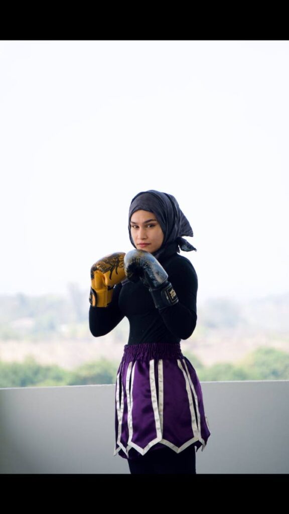 Safiyyah Shudeen was inspired by Kyrgyzstani fighter Valentina Shevchenko, and took up kickboxing and Muay Thai.  - Josette Nicole Deonanan