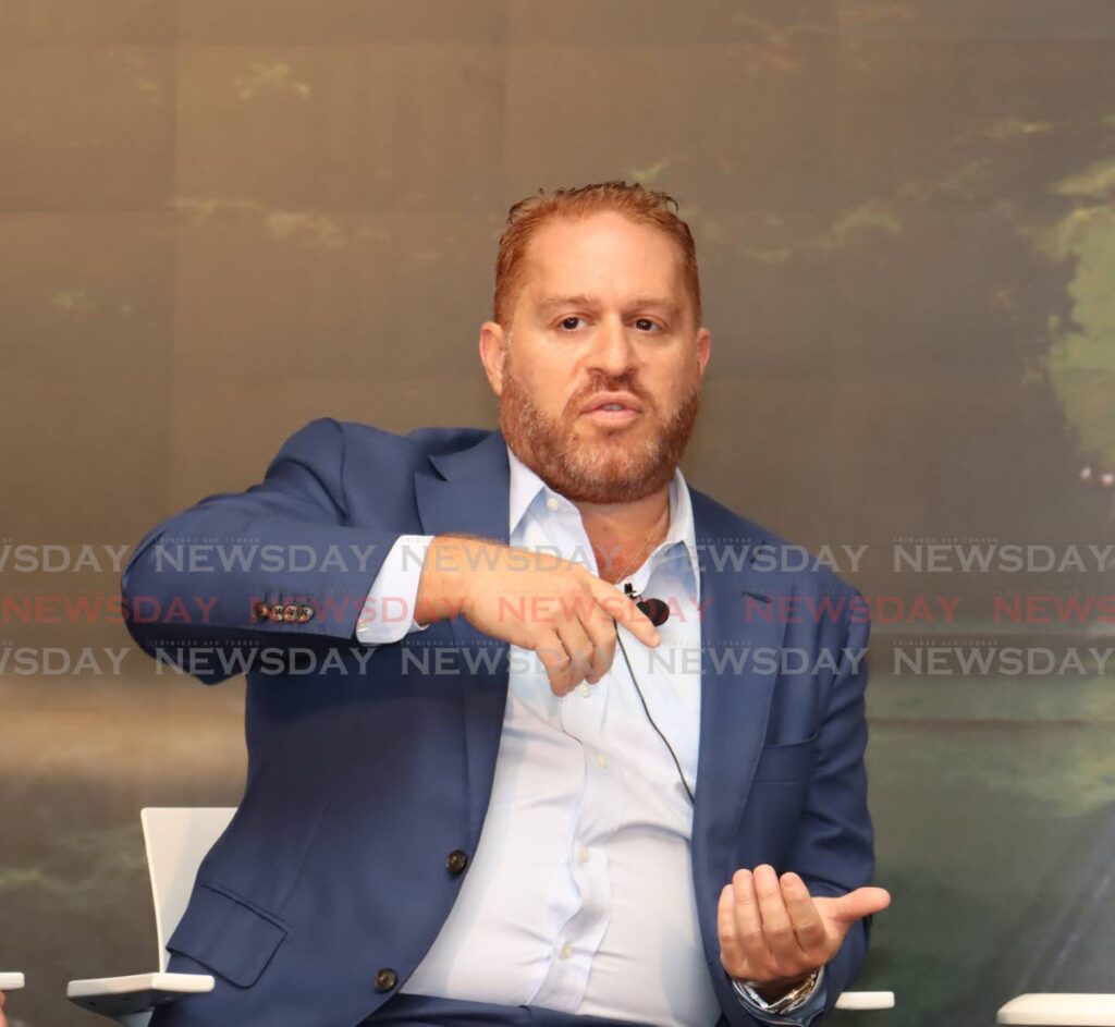 Ansa McAl CEO Anthony Sabga speaks at the Caribbean Sustainable Energy Conference at the Hilton hotel, St Ann's on June 10. - Faith Ayoung