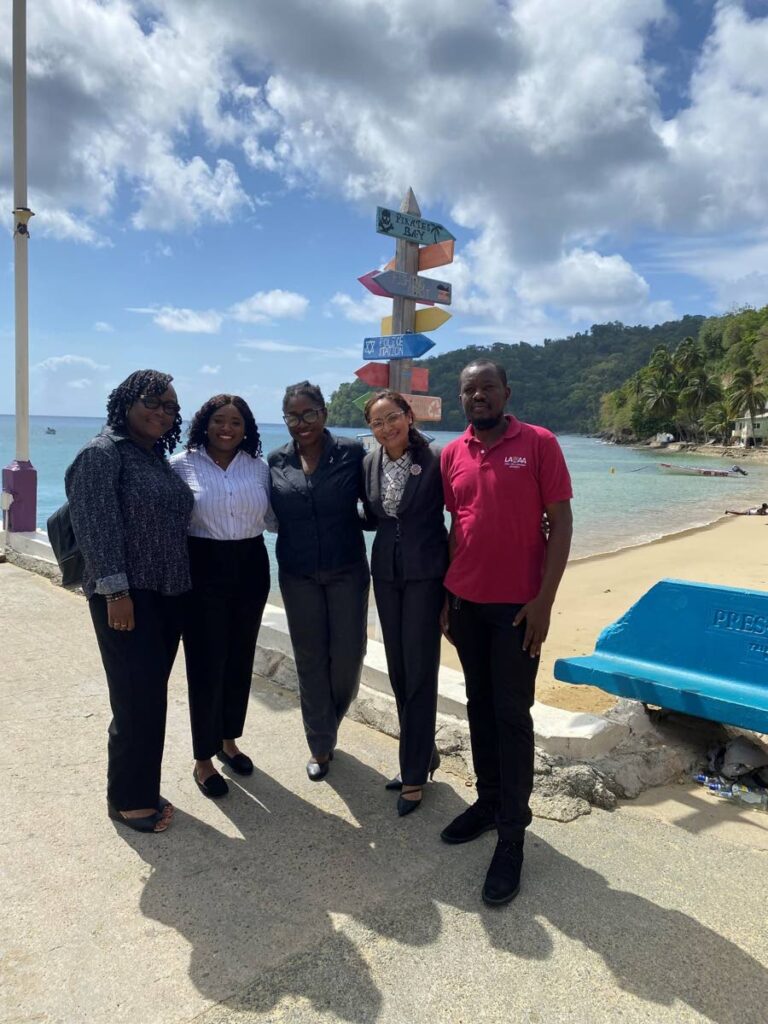 Members of the Legal Aid and Advisory Authority’s Tobago District Office. -