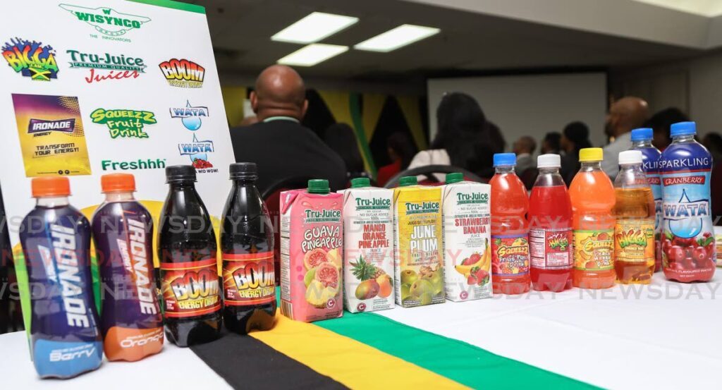 Jamaican products on display at the TT Chamber office in Westmoorings. - File photo by Jeff K Mayers