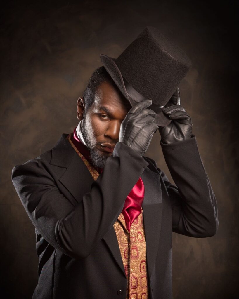 Actor and singer Marlon De Bique featured as Jean Valjean for the Marionettes’ production of Les Miserables in 2014. - Photo by Mark Lyndersay.