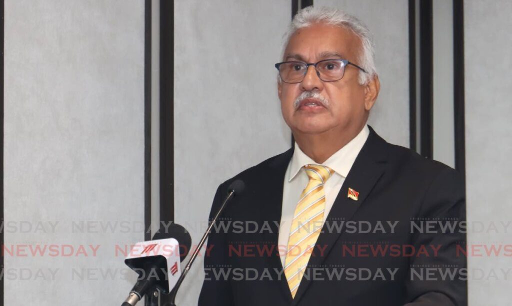 Health Minister Terrence Deyalsingh. - File photo by Faith Ayoung