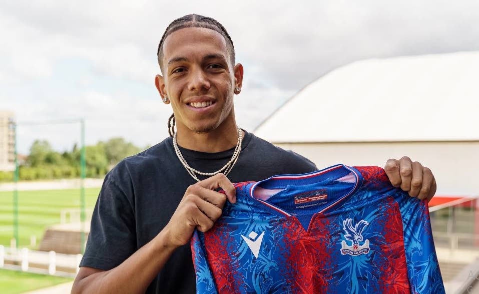Trinidad and Tobago U20 footballer Rio Cardines signed his first pro contract with Crystal Palace.  - 