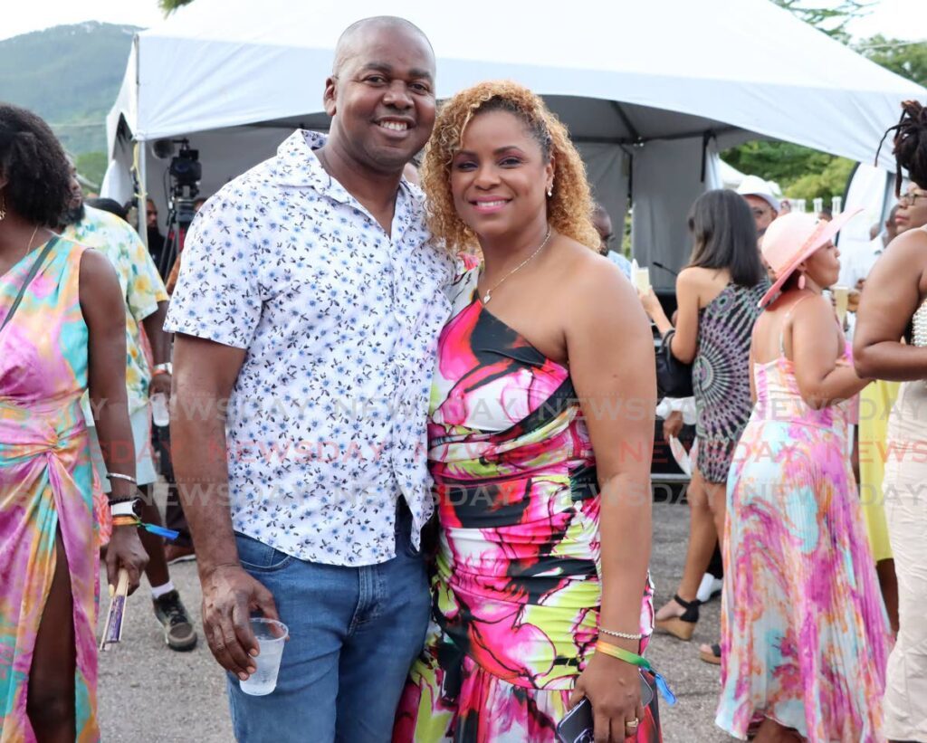 Minister of Youth Development and National Service Foster Cummings and his wife, Juliet Modeste. 