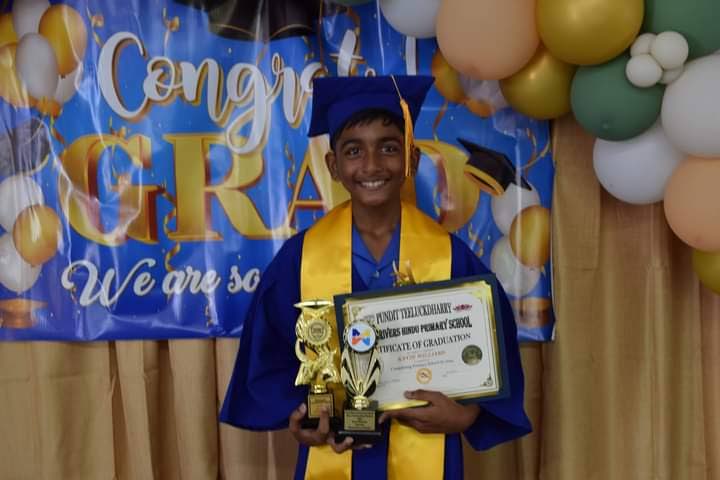 Kavir Williams, Five Rivers Hindu School. - 