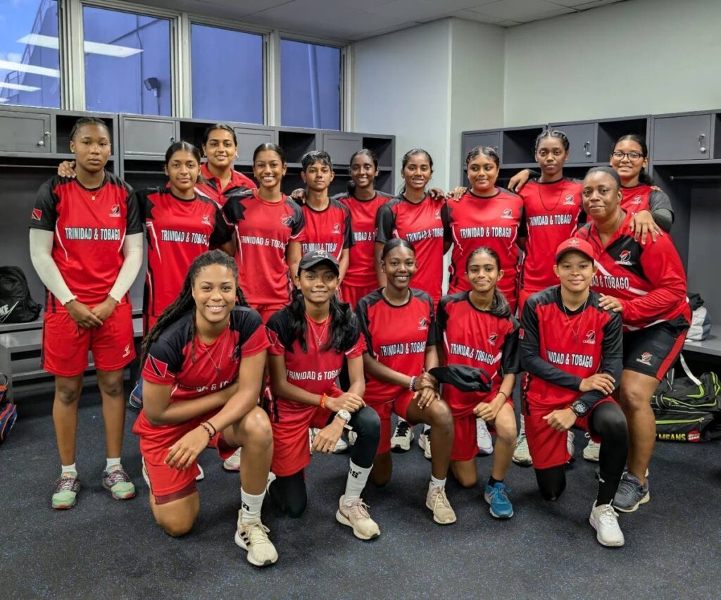 The TT Red Force U19 Women’s team grabbed a six-wicket win against the Windward Islands, on July 9,2024 during a Cricket West Indies Under-19 Rising Stars T20 match, at the Brian Lara Cricket Academy, Tarouba. - Photo courtesy TT Red Force