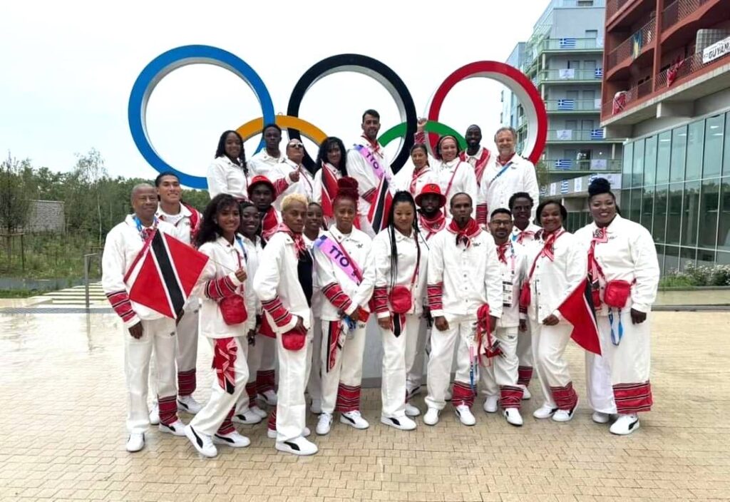 Team TT before the 2024 Olympics opening ceremony. - File photo