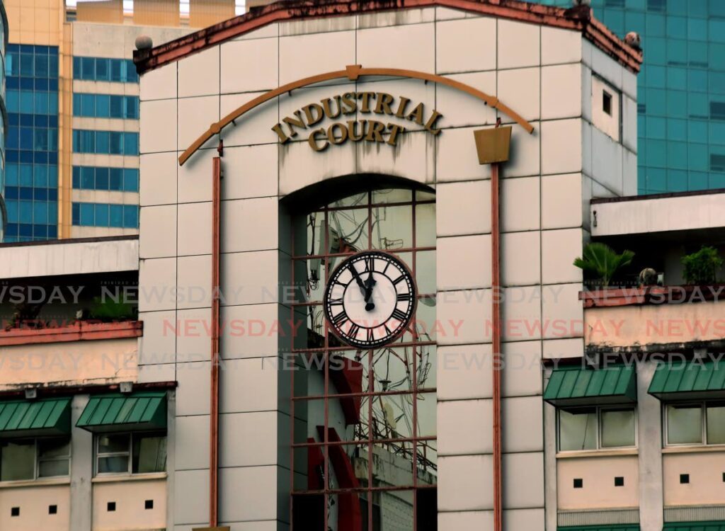 The Industrial Court on St Vincent Street, Port of Spain. - File photo