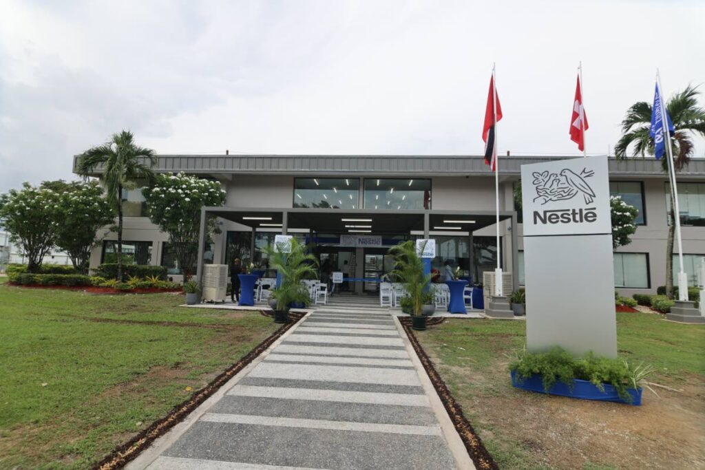 Nestle’s head office for the Anglo-Dutch Caribbean, based in Valsayn. - Photo courtesy Nestle