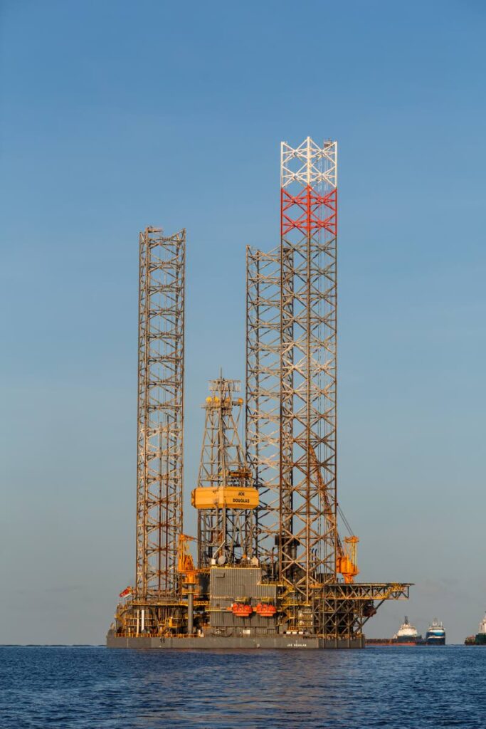 bpTT's Joe Douglas rig in its Cypre field. - 