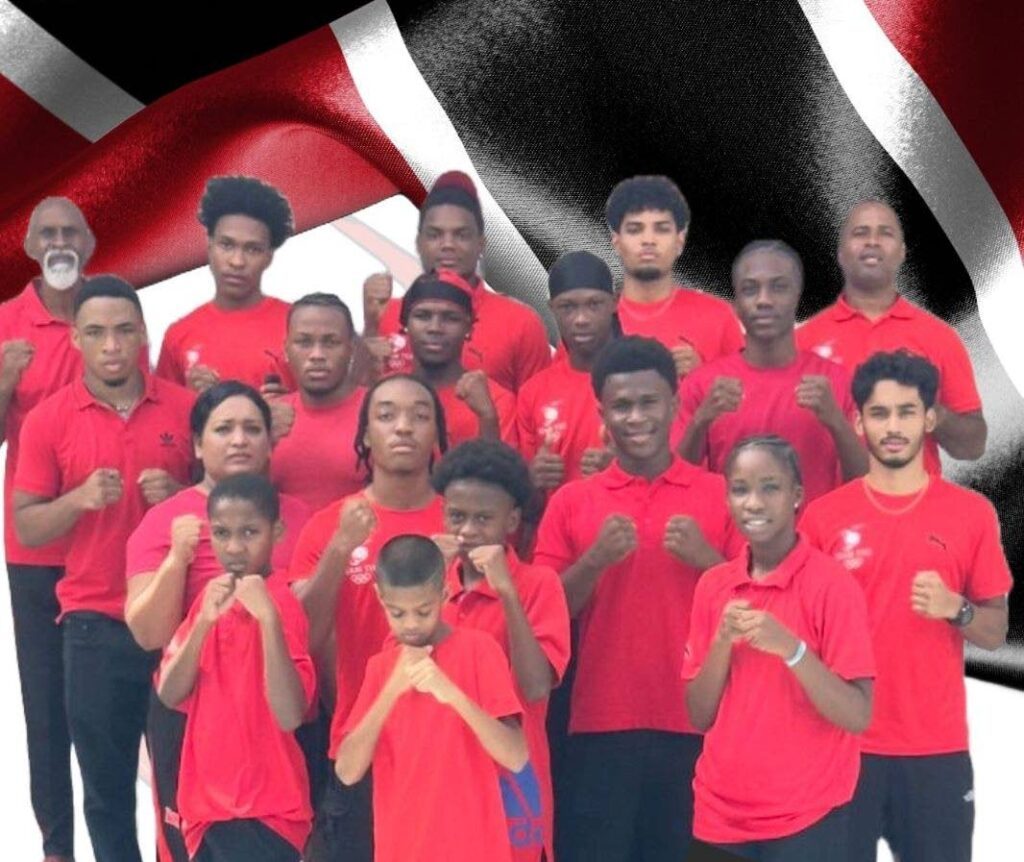 TT's boxing contingent at the OECS Invitational Boxing Championships in St Lucia on July 27. Photo Courtesy TTBA

 - Photo Courtesy TTBA