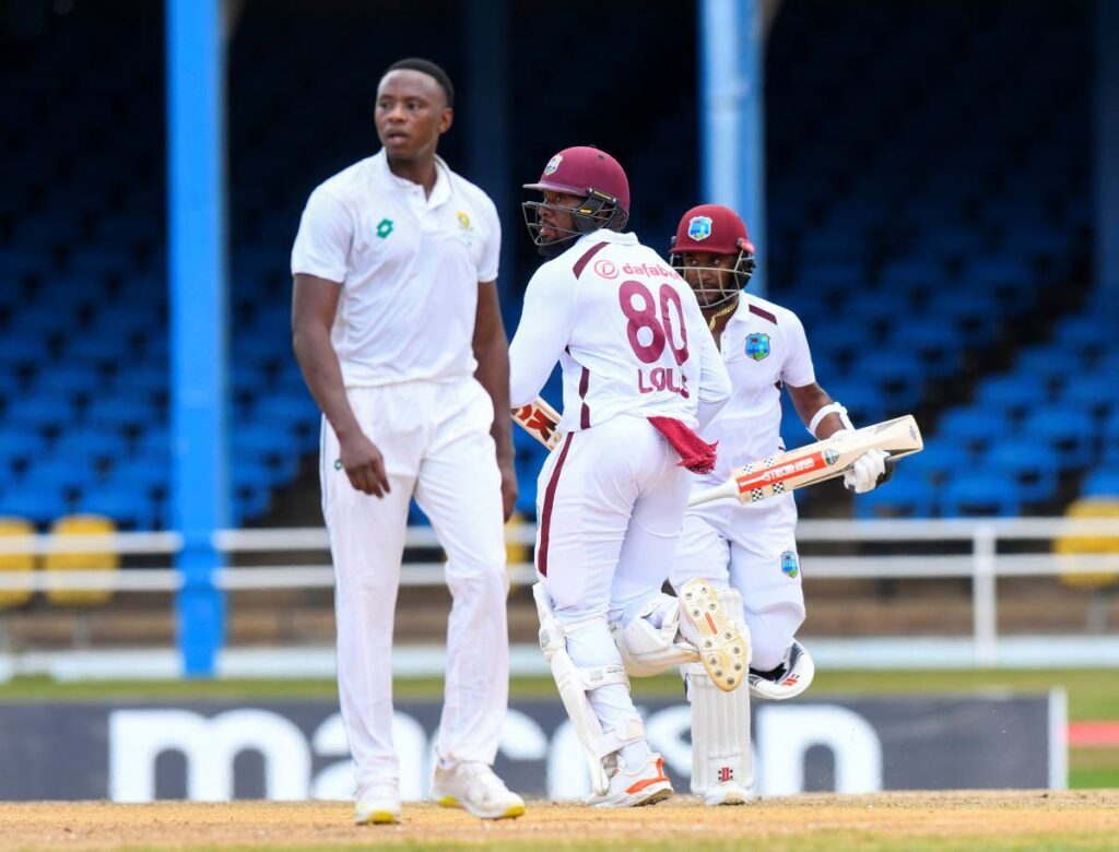 Late wickets spoil West Indies' reply vs South Africa Trinidad and