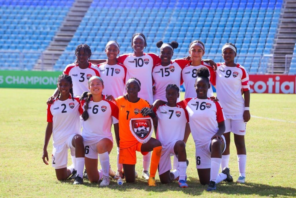 Trinidad and Tobago under-15 girls football team. - TTFA 