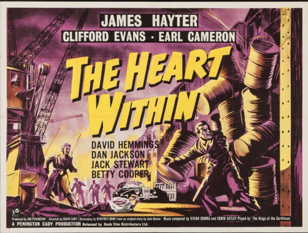 The 1957 feature film The Heart Within. - 