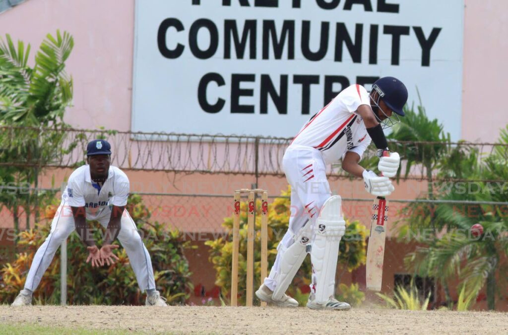 Trinidad and Tobago batsman Aaron Basant. - Photo by Angelo Marcelle