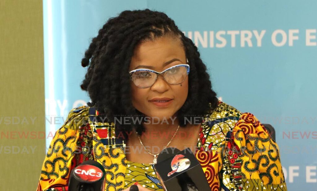 Minister of Education Dr Nyan Gadsby-Dolly. - File photo