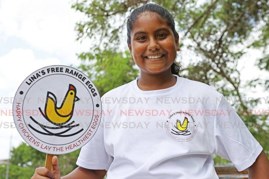 Free Range egg farmer Lina Emily Chance-Bhagwat  - Photo by Lincoln Holder 