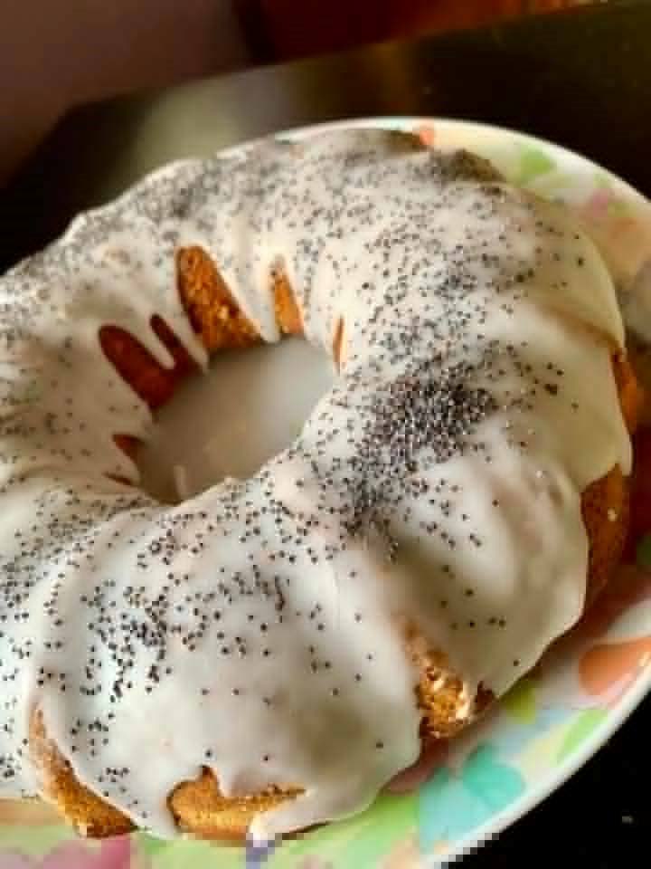 Lime poppyseed cake. - Wendy Rahamut