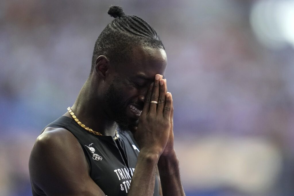 Trinidad and Tobago sprinter Jereem Richards.  - AP HOTO