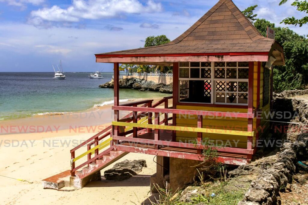 A lifeguard booth at Store Bay, Tobago. - File photo by Ayanna Kinsale