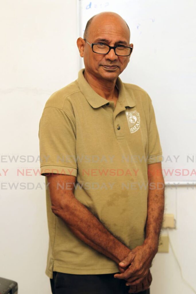 Marcus Mycoo, farmer and chairman of the MIATD consulting team. - File photo by Lincoln Holder