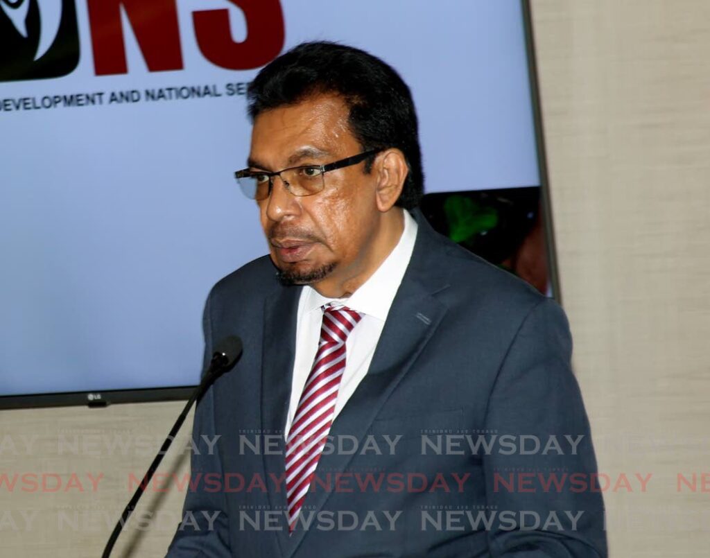 Agriculture, Land and Fisheries Minister Kazim Hosein - 