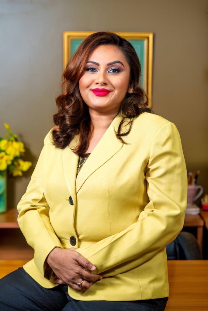 Vashti  Guyadeen, CEO of the TT Chamber.  - 