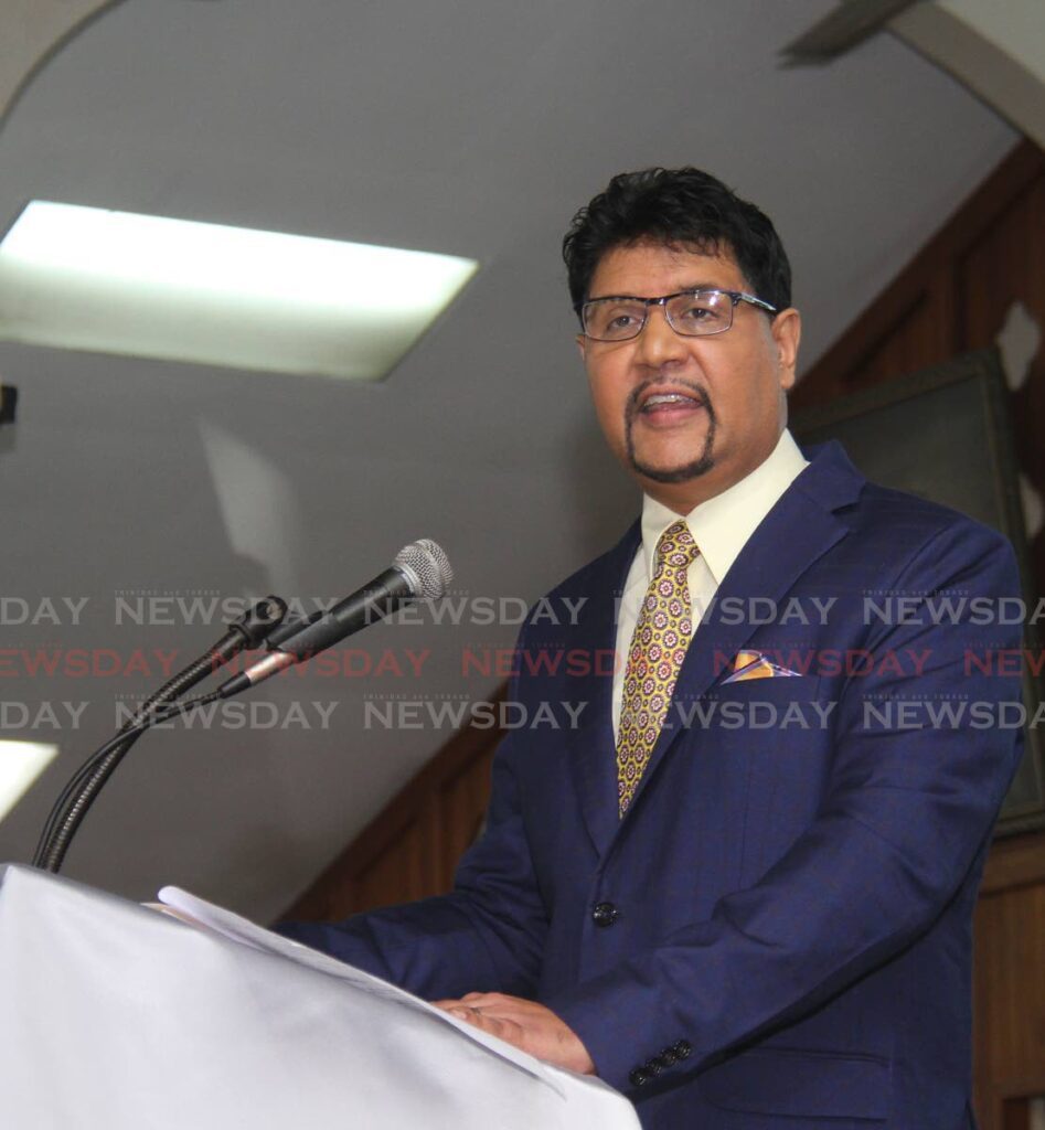 Justice Frank Seepersad who is also a Presbyterian lay preacher. - Photo by Marvin Hamilton