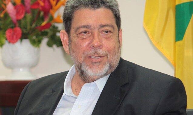 St Vincent and the Grenadines Prime Minister Dr Ralph Gonsalves. - 