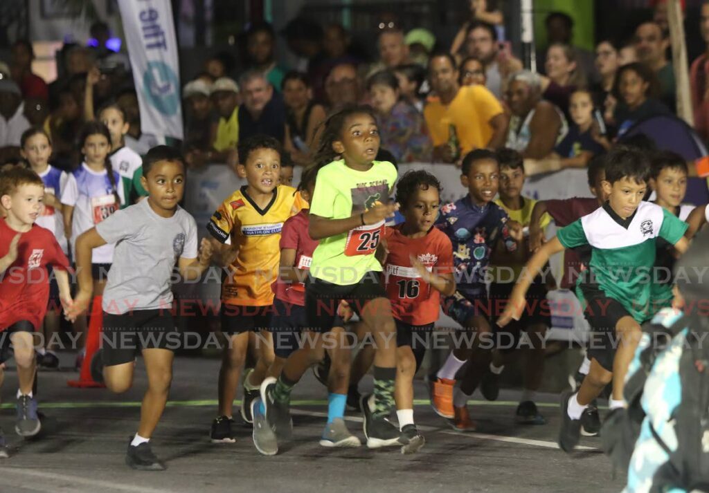 Youngsters compete in the duathlon event at Cycling on the Avenue last year. PHOTO BY ANGELO MARCELLE - Angelo Marcelle