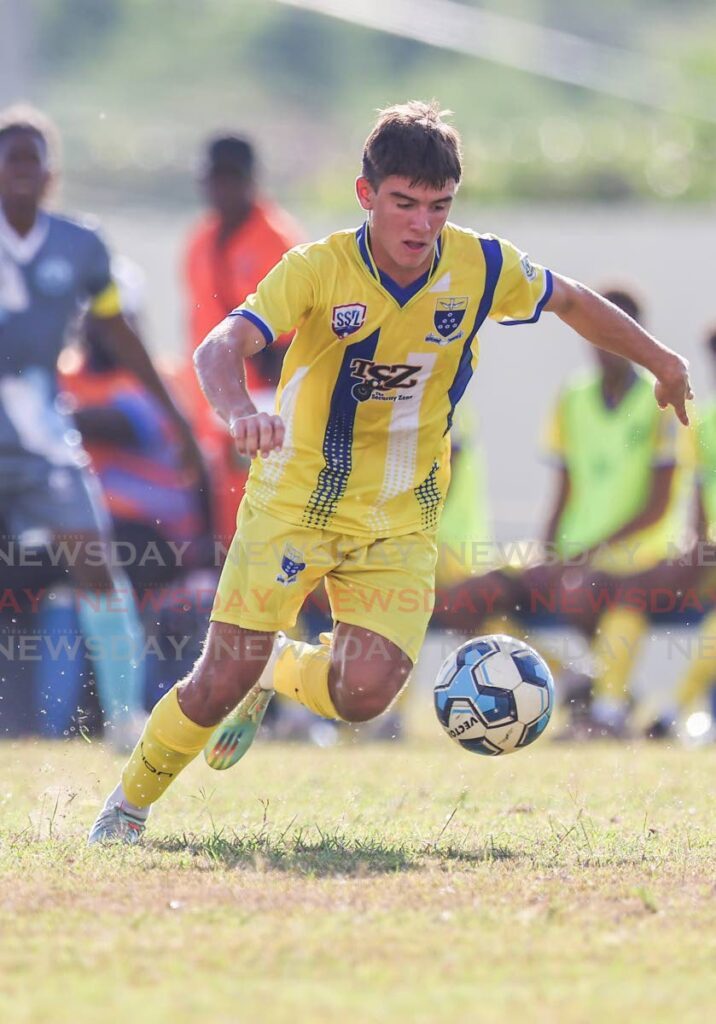 Fatima College forward Michael Chaves. - File photo by Daniel Prentice 