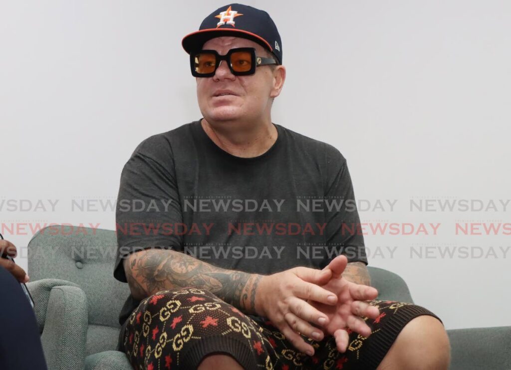 Canadian vlogger Christopher “Chris Must List” Hughes speaks to Newsday during an interview in June.  - FILE PHOTO 