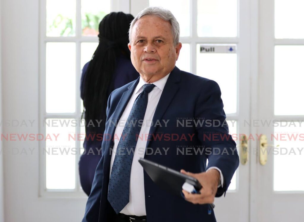 Finance Minister Colm Imbert - AYANNA KINSALE