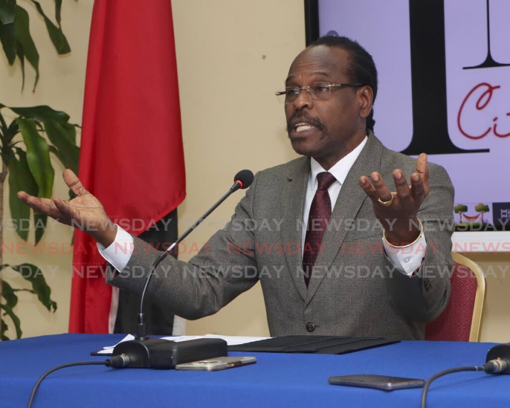 National Security Minister Fitzgerald Hinds. - File photo by Angelo Marcelle