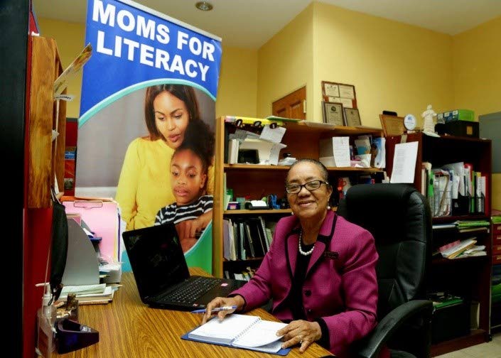 Amber Gonzales, founder/programme director of Moms For Literacy (Caribbean). - Kathy Ramdeen