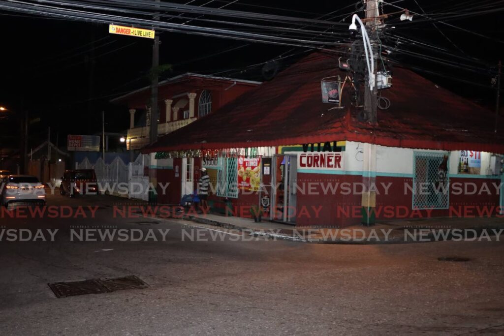 Minister of Health Terrence Deyalsingh was robbed of a gold bera in the afternoon on September 17 while speaking to residents of his constituency, St Joseph.  - Photo by Angelo Marcelle