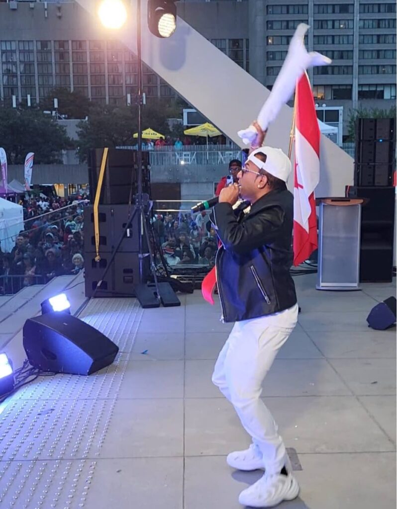 KI performs at the Trinbago Toronto Festival in Ontario. - 