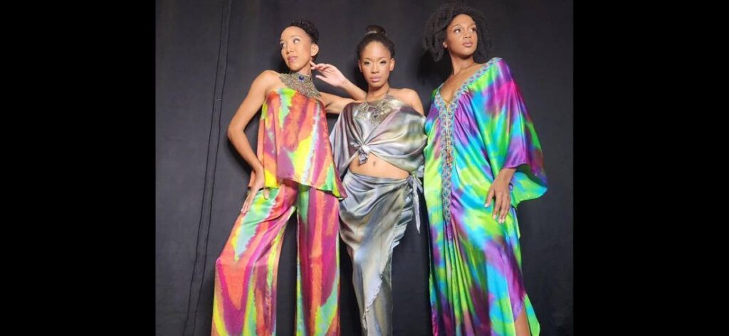 Lisa Faye Hand Dyed Silk Clothing will be on the runway at the Rotary Clubs' fundraiser Hats & Heels on September 22 at the Hyatt Regency, Port of Spain. - 