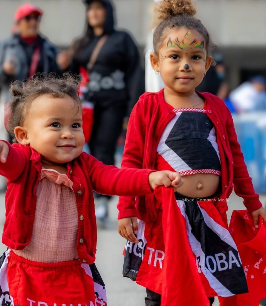 Children enjoy the celebrations at the Trinbago Toronto Festival at Nathan Phillips Square, Toronto. -  courtesy of Jay Martins Mixed Company Media