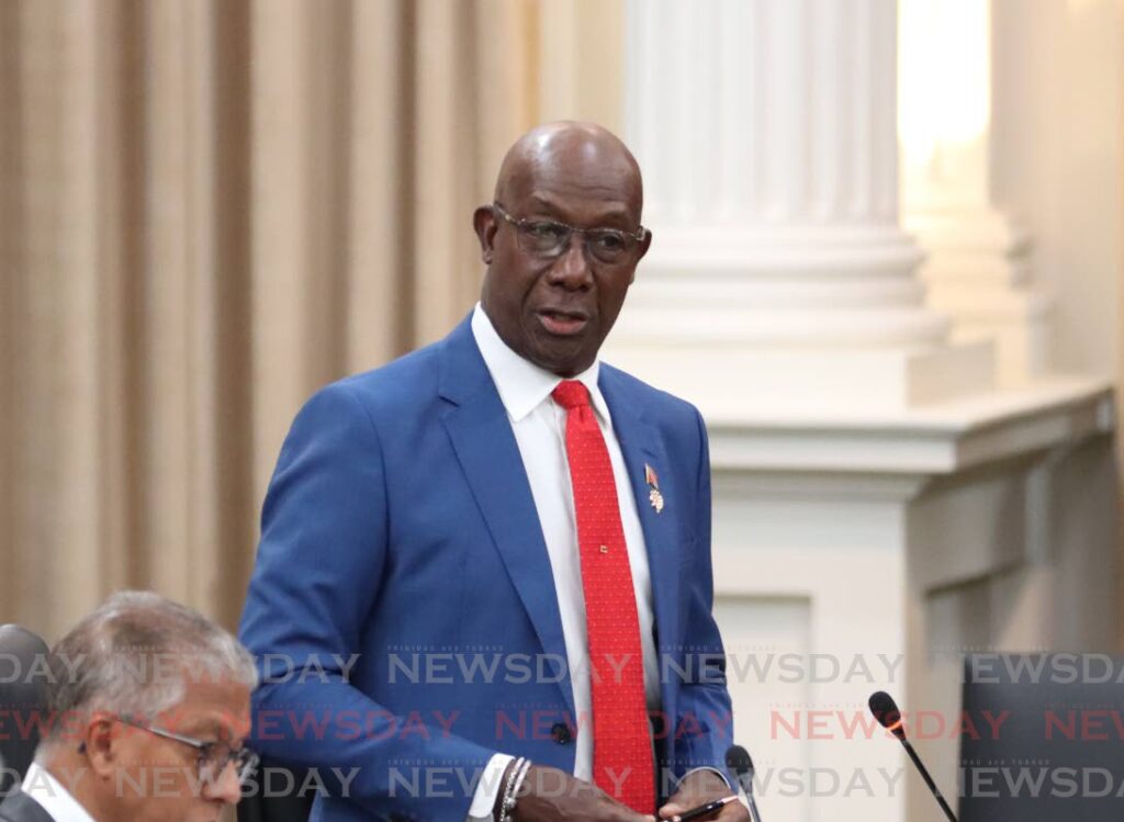 Prime Minister Dr Rowley - Photo by Faith Ayoung