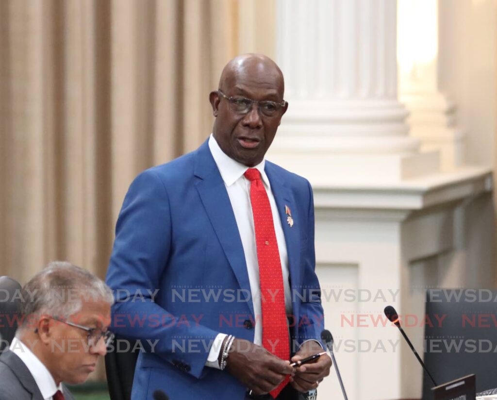 Prime Minister Dr Rowley - Photo by Faith Ayoung