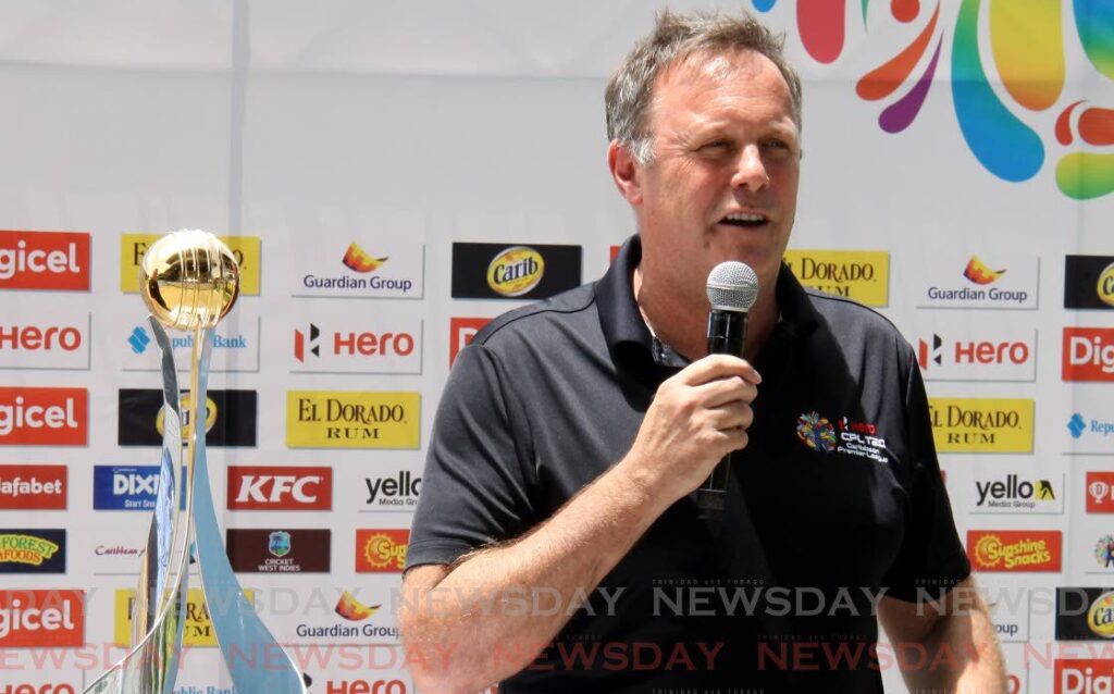 Caribbean Premier League CEO Pete Russell. - File photo by Angelo Marcelle