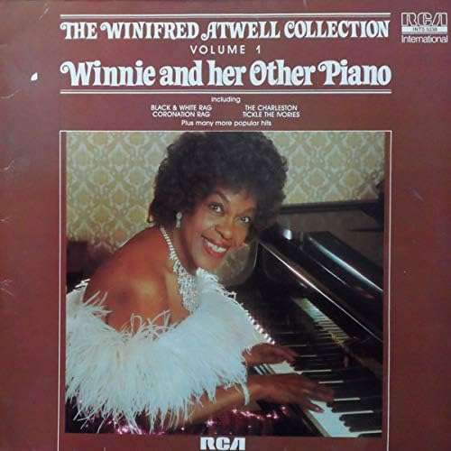 Winifred Atwell featured on one of her album covers. -