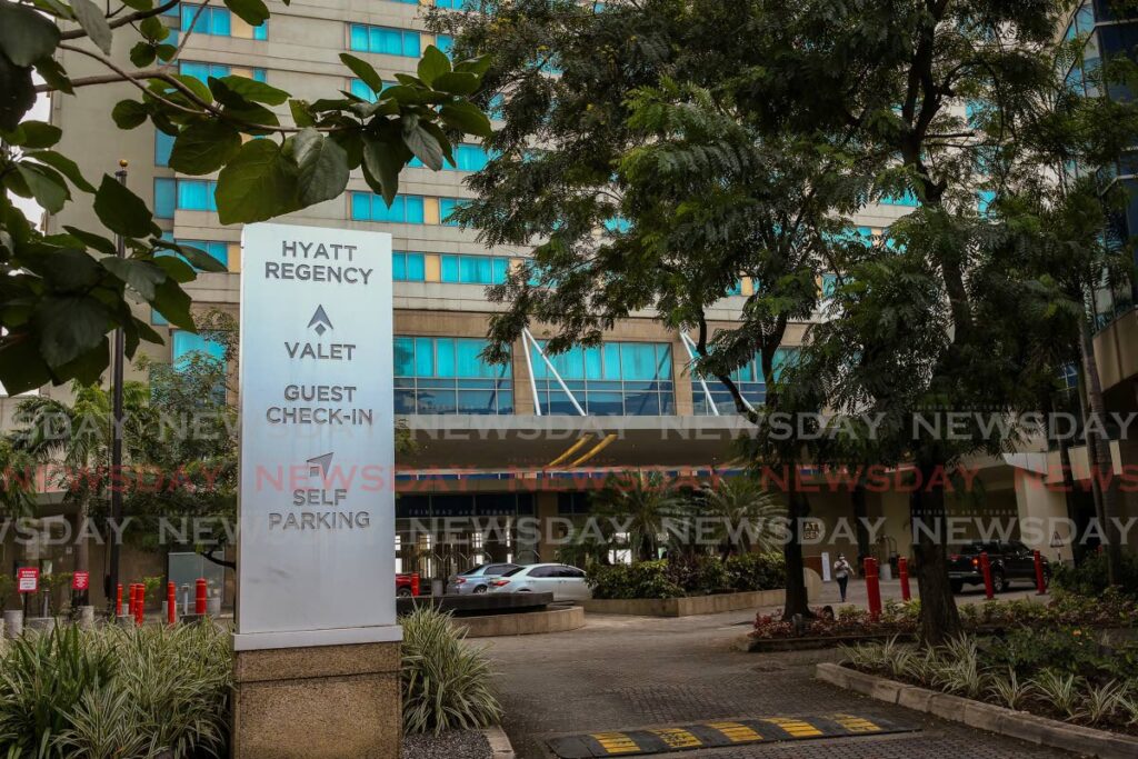 Hyatt Regency hotel, Port of Spain. - File photo by Jeff Mayers